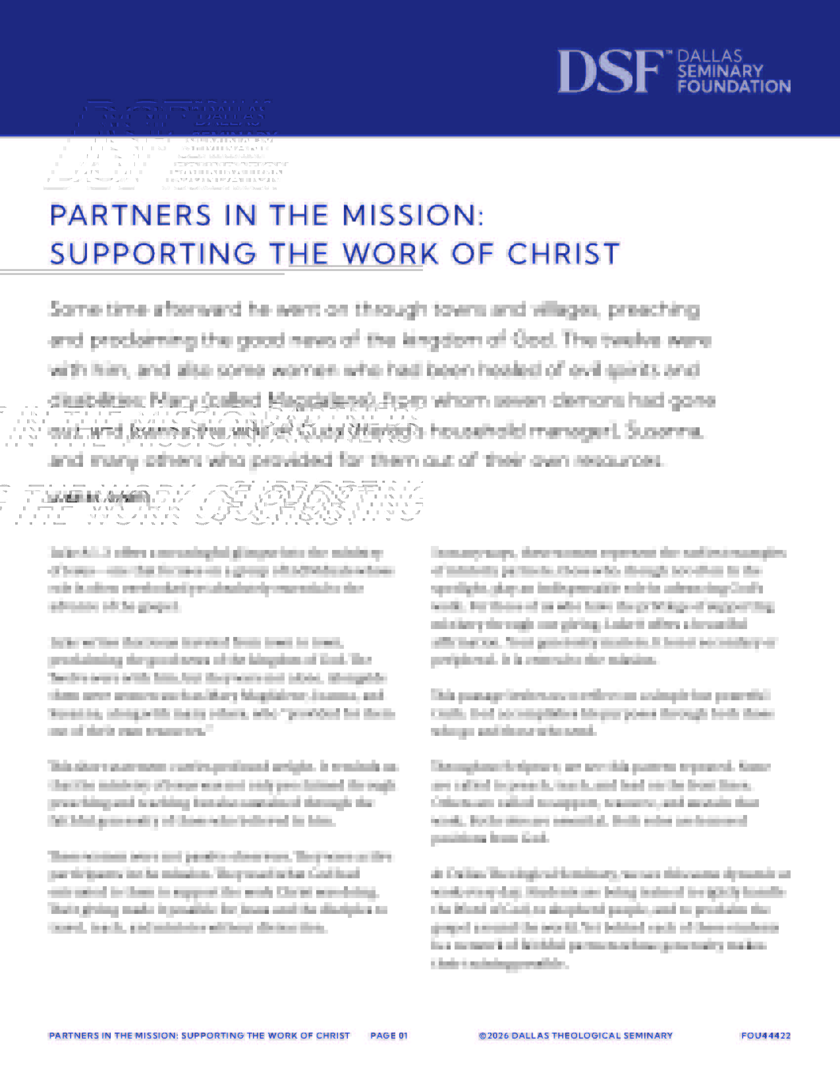 FOU44422 - 2027_Biblical Foundations_Supporting the Work of Christ_v3
